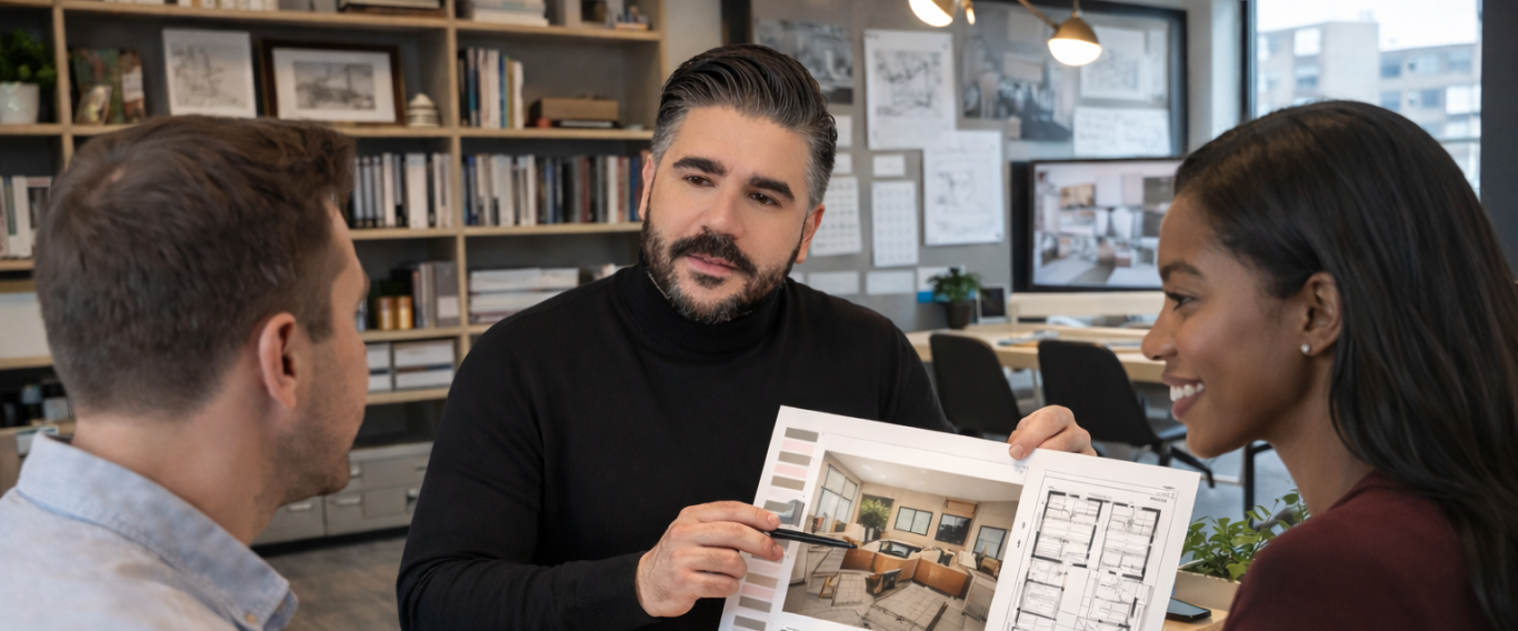 Hauz Atelier Luxury E-Design Small Budget Affordable virtual interior design room concept board